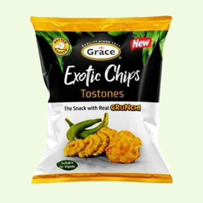 Grace Exotic Chips Tostones 784 Supplies