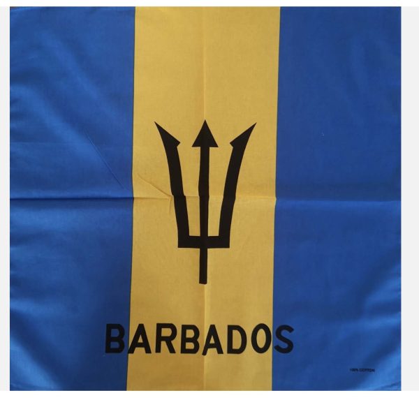 BARBADOS  / BIM Flag Bandanna