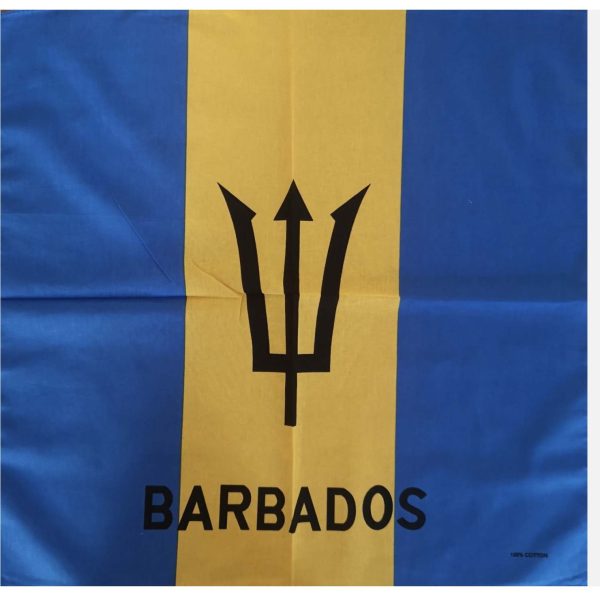 BARBADOS  / BIM Flag Bandanna
